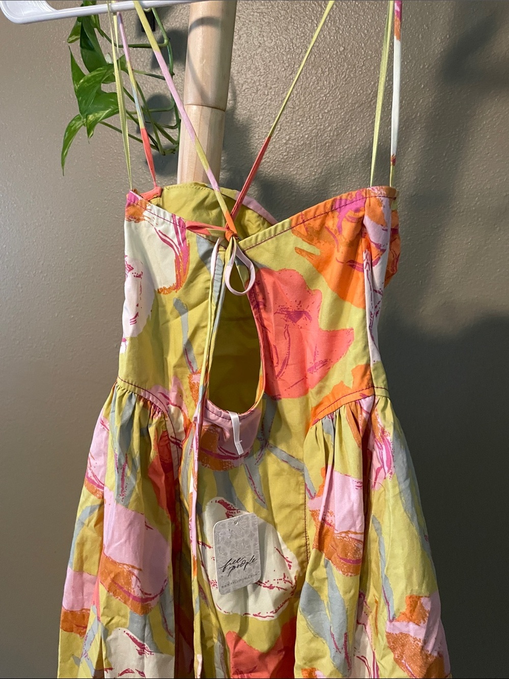 NWT Free People Dafodil Printed Dress - Picture 6 of 10